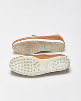 Tod's Tan Brown Leather Women's Comfort Sole Lace-Up Oxford Shoes - UK5