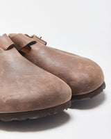 Birkenstock Habana Oiled Nubuck Leather Boston Clog Sandals - UK5