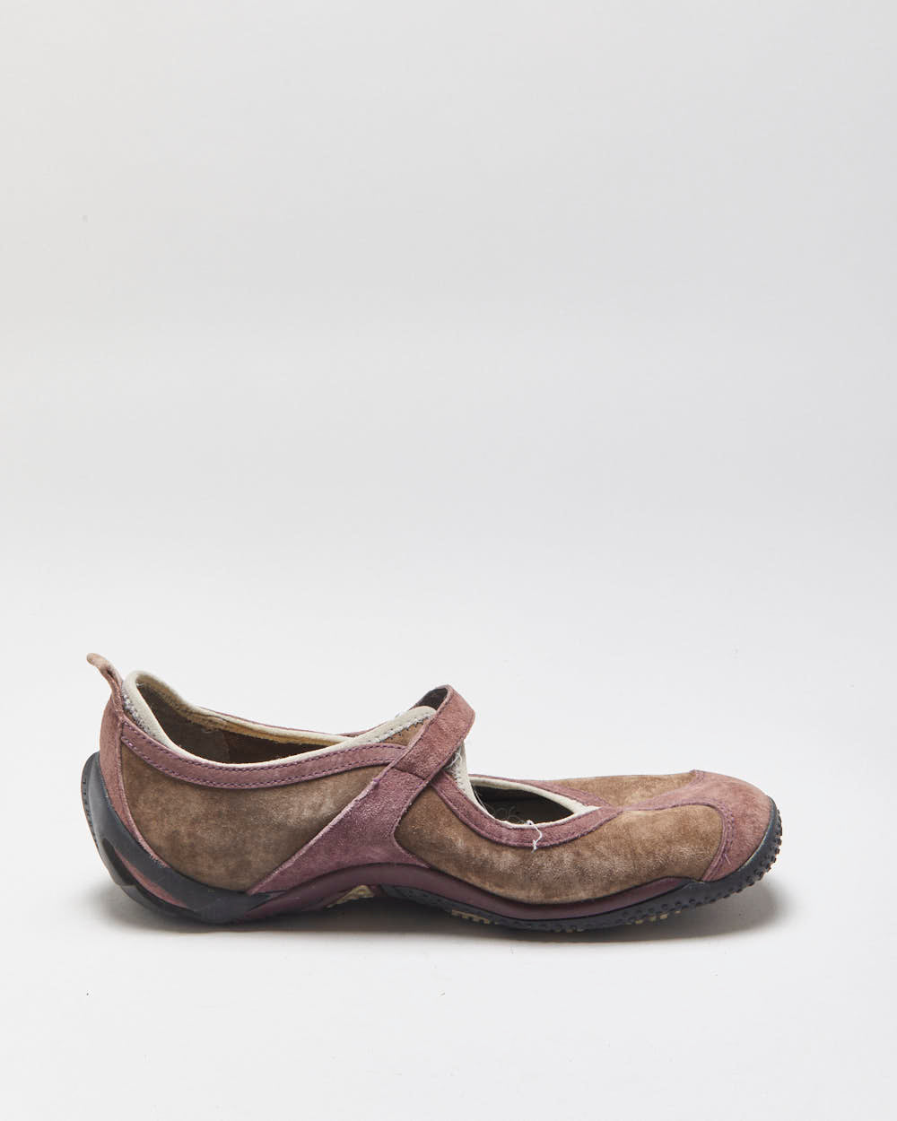 Merrell Suede Women's Velcro Mary Jane Hiking Shoes - UK7.5