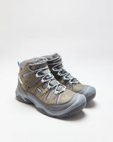 DS KEEN Women's Khaki Suede Circadia KeenDry Waterproof Mid Height Hiking Boots - UK7