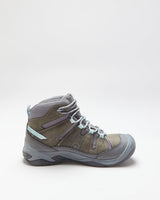 DS KEEN Women's Khaki Suede Circadia KeenDry Waterproof Mid Height Hiking Boots - UK7