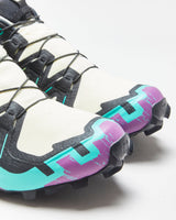 DS 2025 Salomon SPEEDCROSS 6 Gore-Tex Waterfall/Yellow/Black Women's Trail Running Trainers - UK5.5