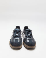 DS Adidas Samba Black Leather Trainers - UK6