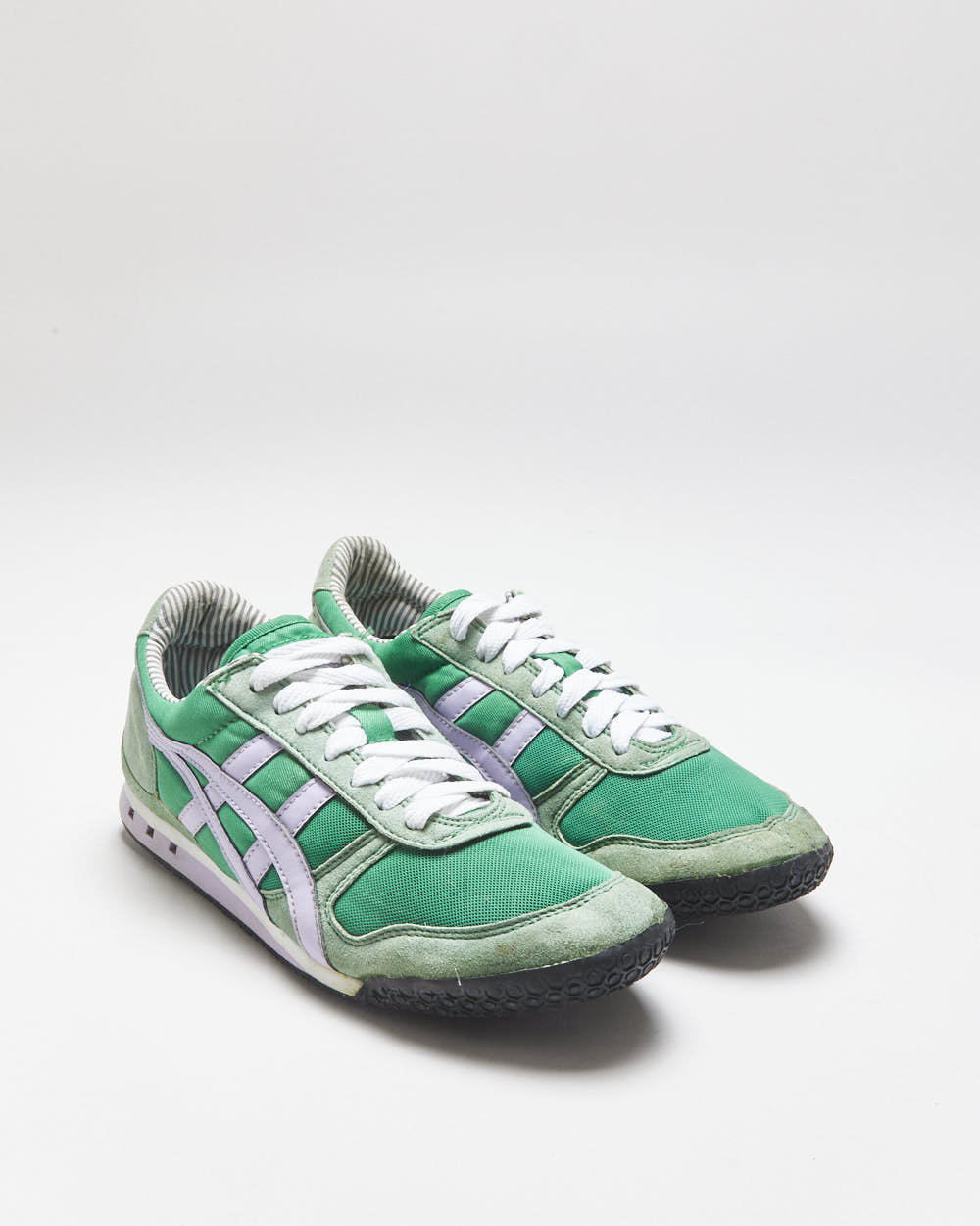 Vintage Onitsuka Tiger Ultimate 81 Greeb/Violet Women's Trainers - UK7