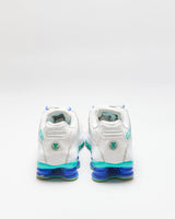2015 Nike Shox NZ White/Racer Blue Women's Trainers - UK4.5