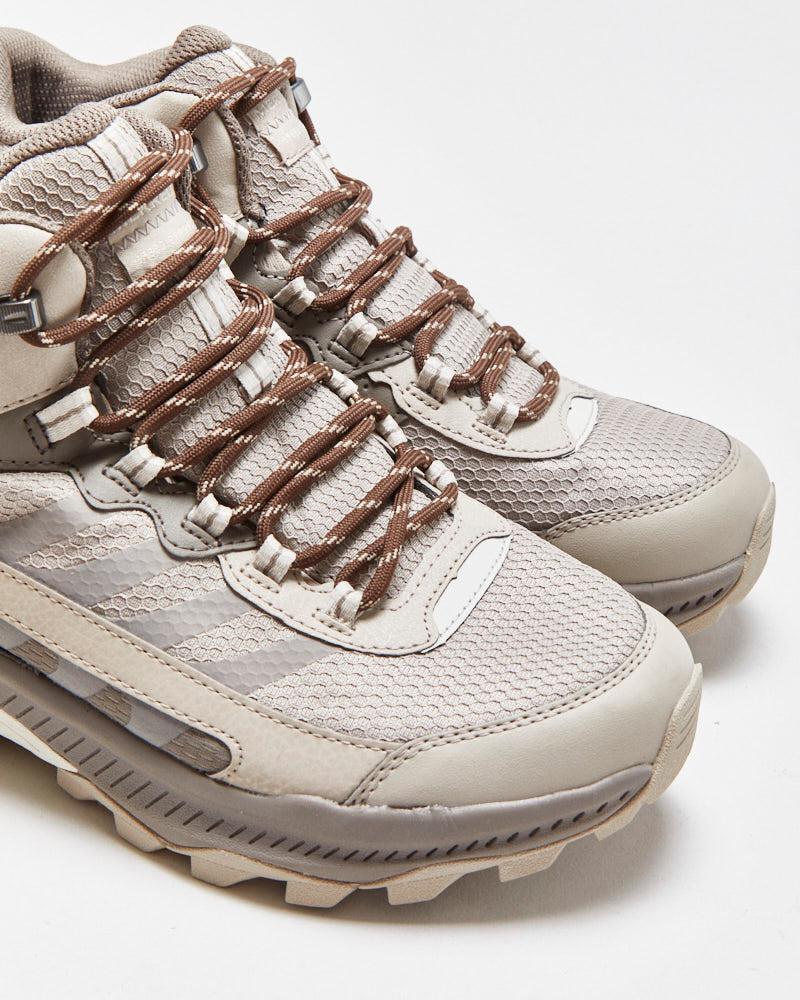 DS Merrell Women's Khaki Speed Strike 2 Gore-Tex Mid Hiking Boots - UK6