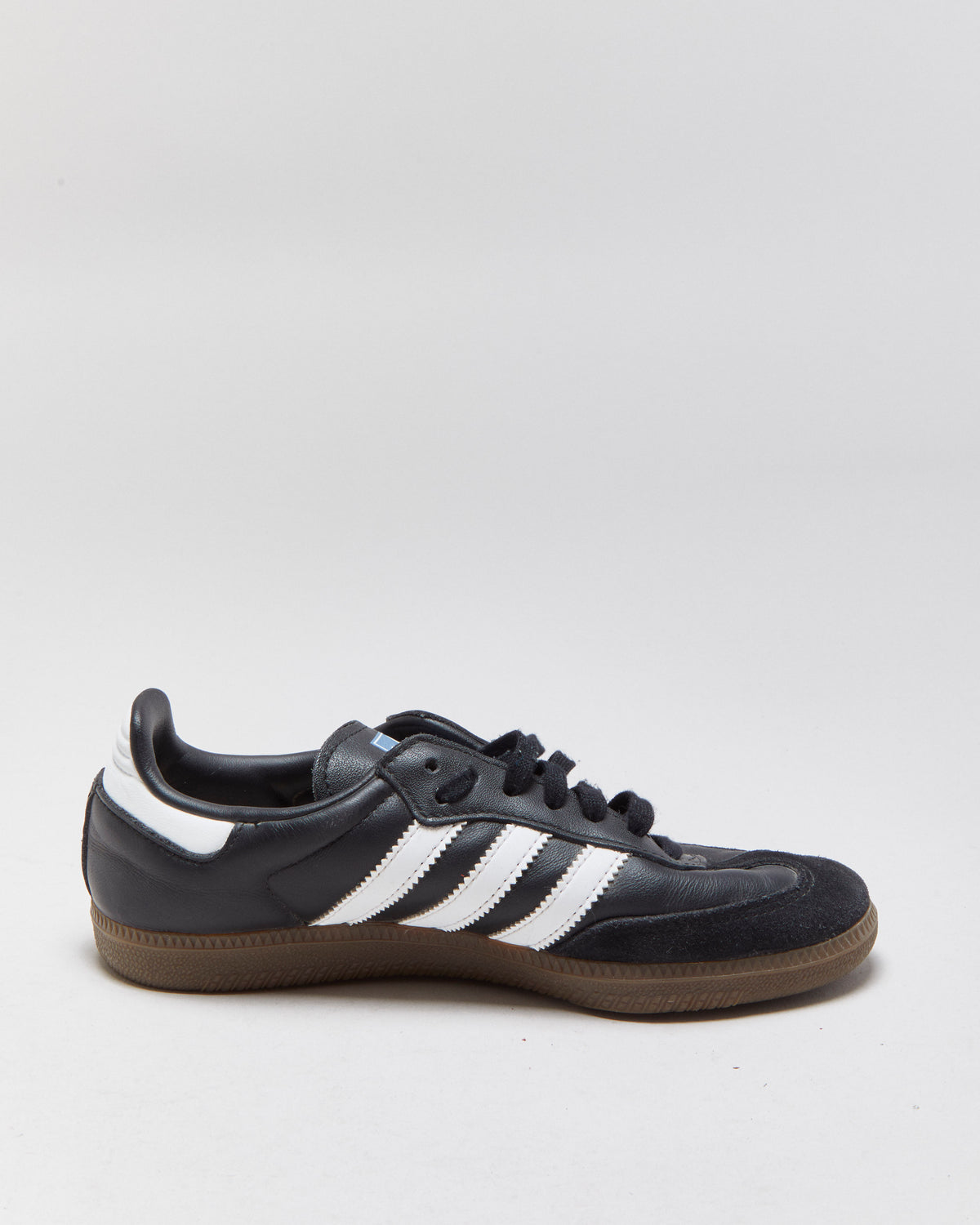 Adidas Samba OG Women's Black/White Leather Trainers - UK3