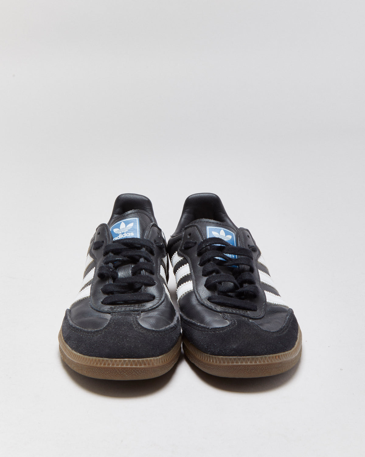 Adidas Samba OG Women's Black/White Leather Trainers - UK3