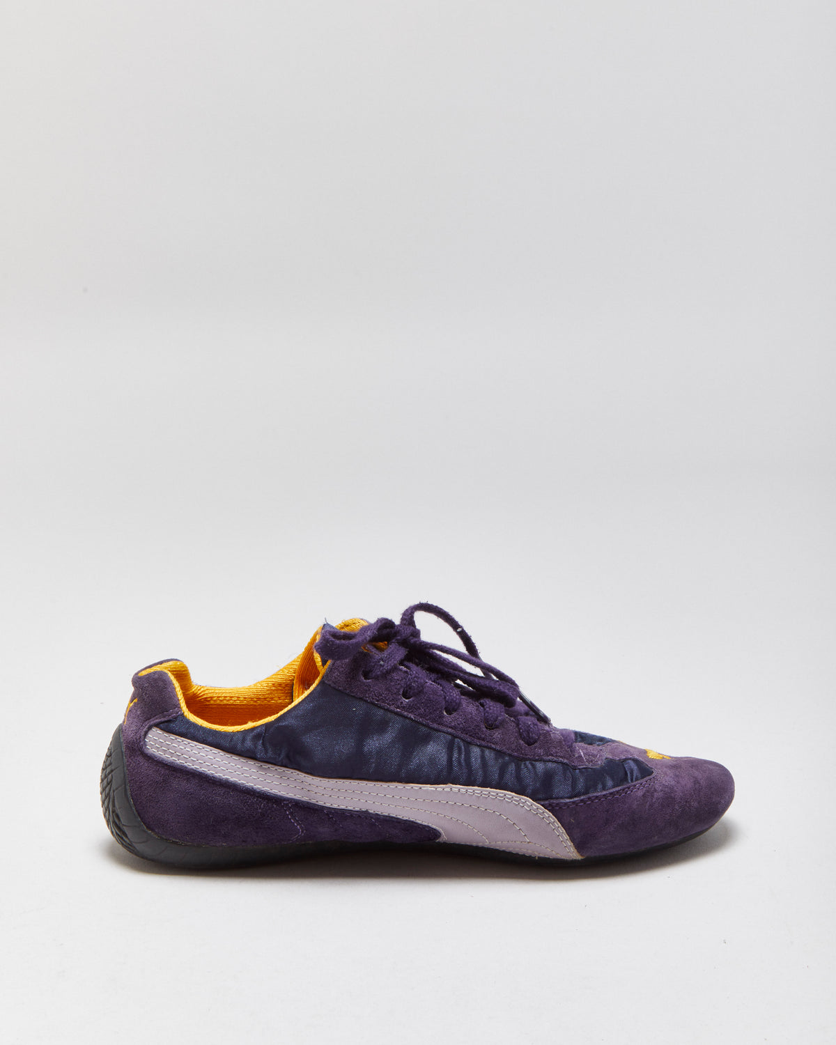 Vintage 2007 Y2K Puma Women's Suede Grape Speedcat Trainers - UK6
