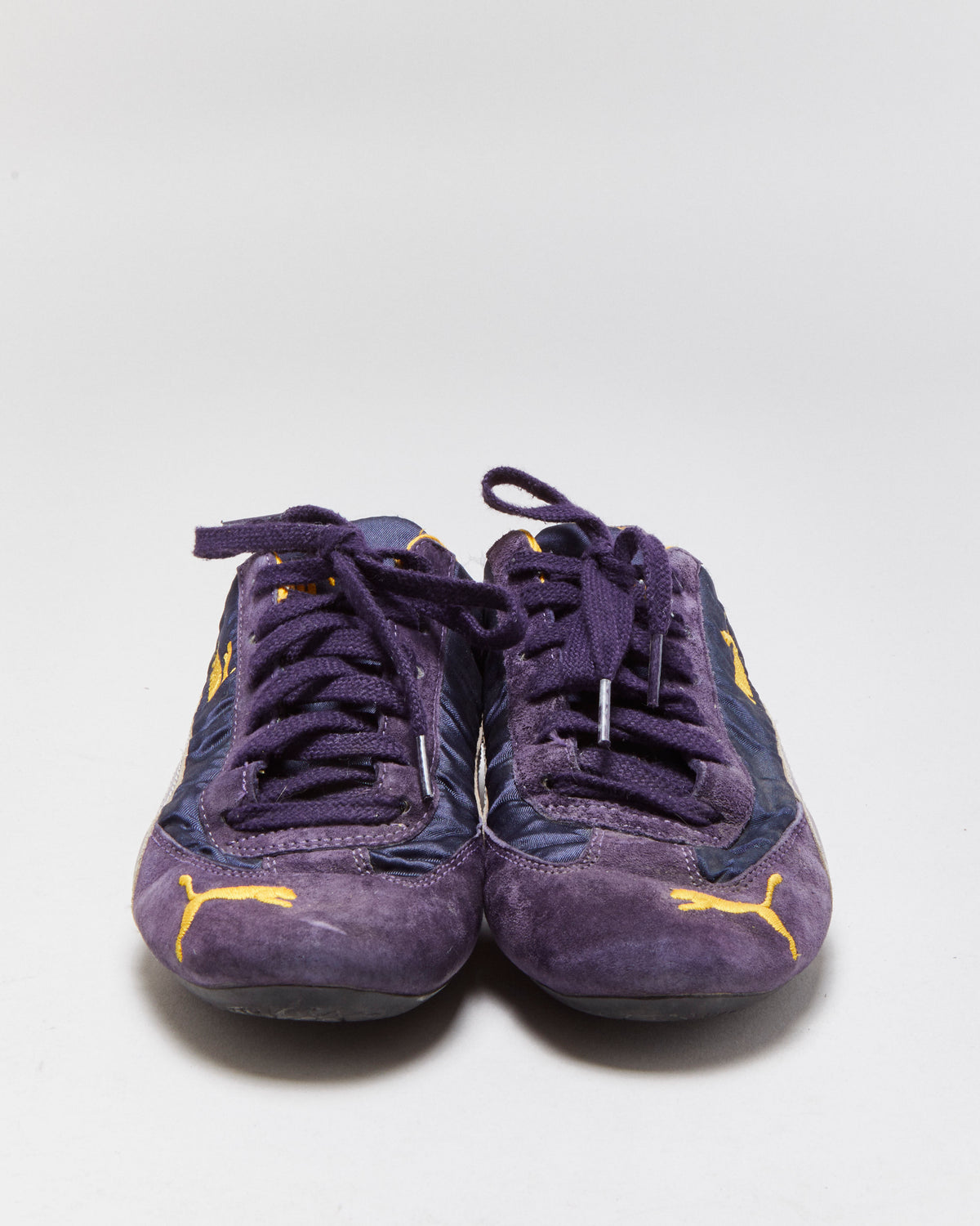 Vintage 2007 Y2K Puma Women's Suede Grape Speedcat Trainers - UK6