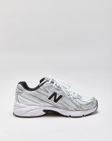 New Balance 740 White/Silver Trainers - UK7