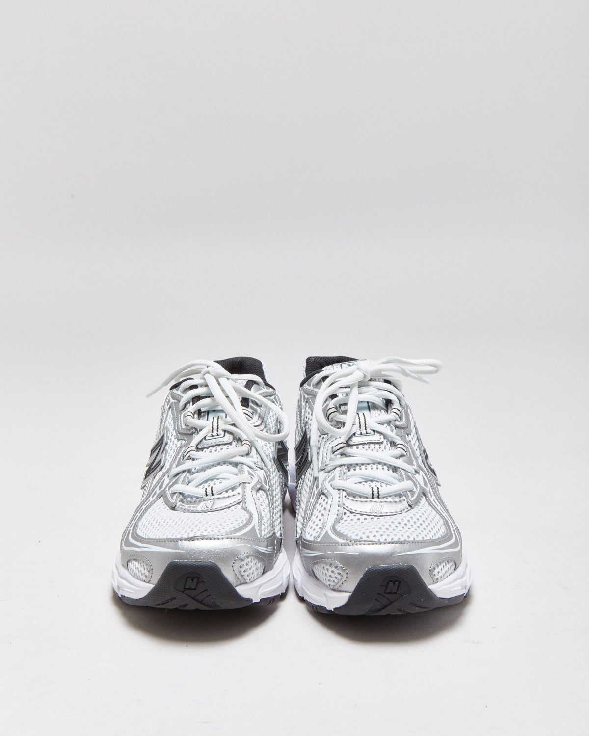 New Balance 740 White/Silver Trainers - UK7