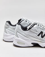 New Balance 740 White/Silver Trainers - UK7