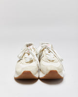 New Balance 574+ Turtledove/Vintage Teal Platform Trainers - UK5.5