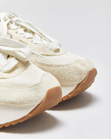 New Balance 574+ Turtledove/Vintage Teal Platform Trainers - UK5.5