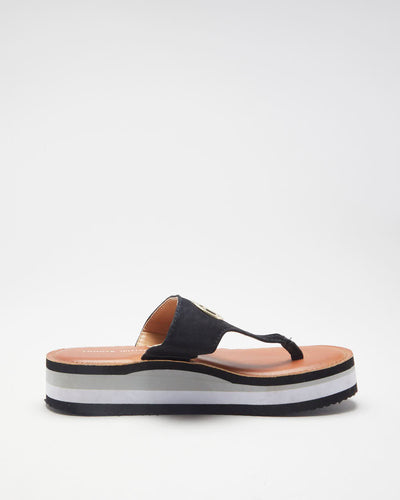 Tommy Hilfiger Platform Flip Flops - UK 4.5