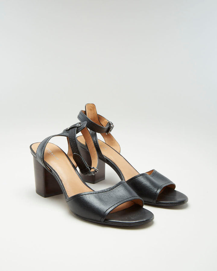 Black Coach Pipher Heels - UK 5