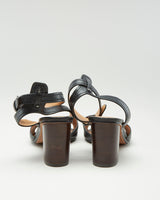 Black Coach Pipher Heels - UK 5
