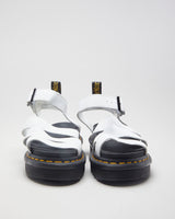 White Dr Martin Blaire Sandals - UK 3
