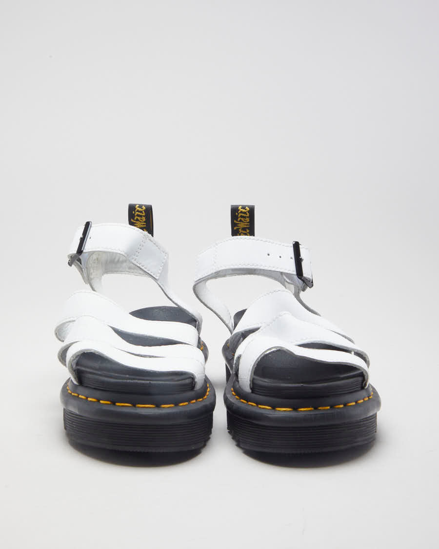 White Dr Martin Blaire Sandals - UK 3