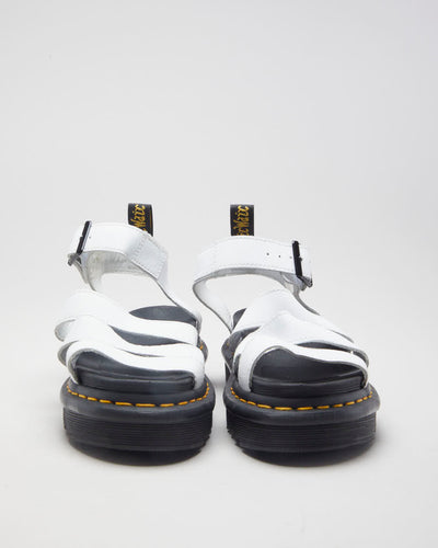 White Dr Martin Blaire Sandals - UK 3