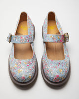 Floral Dr Marten Mary Jane Shoes - UK 5