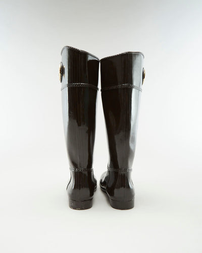 Michael Kors Brown Wellington Boots - UK 9