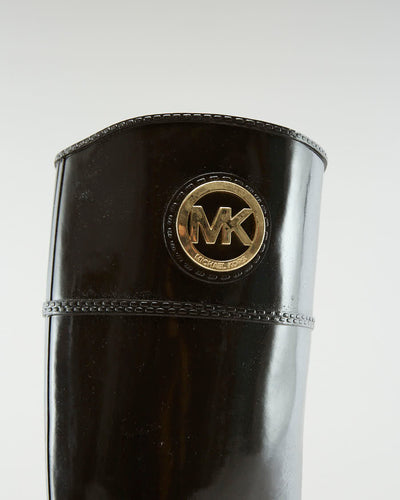 Michael Kors Brown Wellington Boots - UK 9