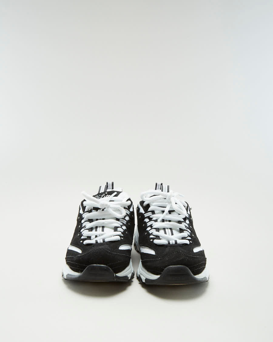 Skechers Memory Foam Air Cooled Black Trainers - Womens UK 3
