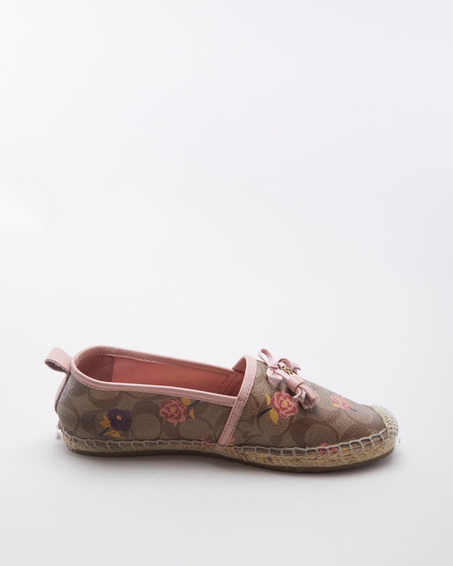 Coach Floral Espadrille - EU 38