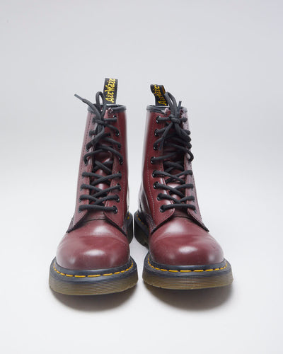 Dr Martens Cherry Red 8 Eyelet Boots - EUR 37