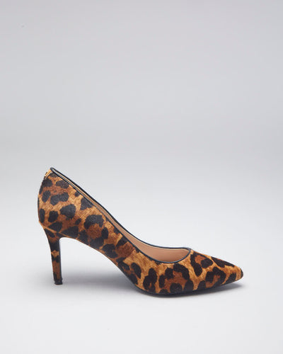 Karl Lagerfeld Leopard Cow Fur Heels - EUR 38.5