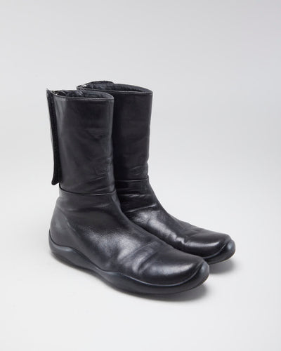 90's Vintage Women's Black Prada ankle boots - 3