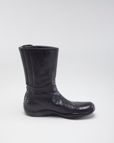 90's Vintage Women's Black Prada ankle boots - 3