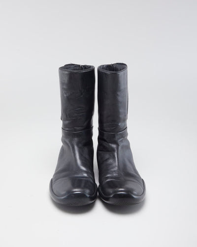 90's Vintage Women's Black Prada ankle boots - 3