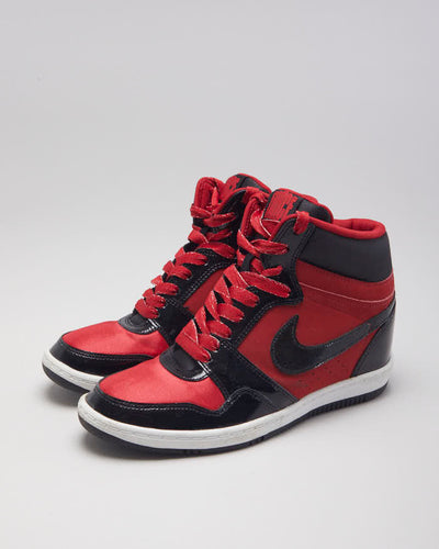 Nike Women's Force Sky High Patent Leather Trainers - UK 6.5