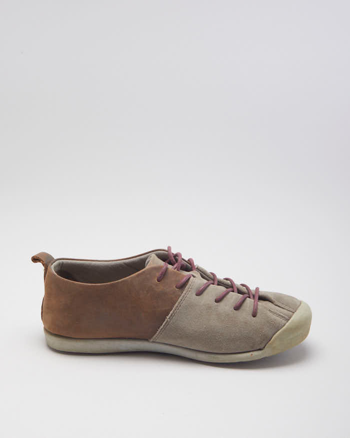 Keen Women's Brown Leather Presido Trainers - UK 4.5