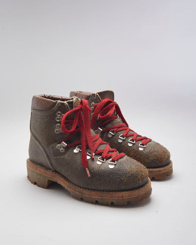 Vintage Women's Gcrilla Heavy Duty Mountaineering Boots - UK 5.5