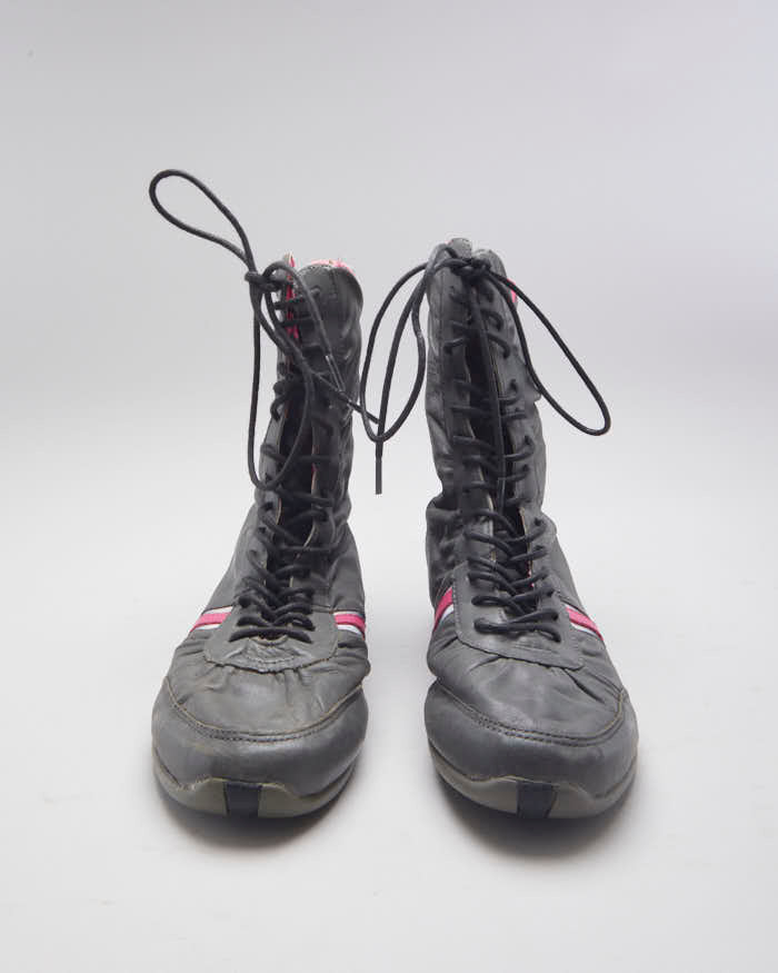 Vintage Y2K Diesel Boxing Boots - UK 4