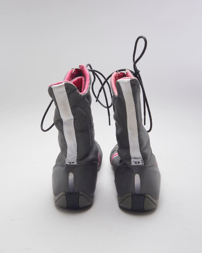 Vintage Y2K Diesel Boxing Boots - UK 4