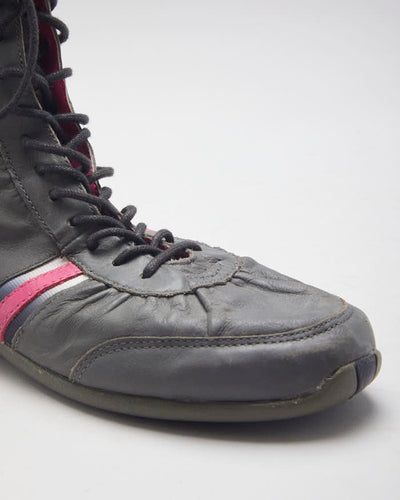 Vintage Y2K Diesel Boxing Boots - UK 4