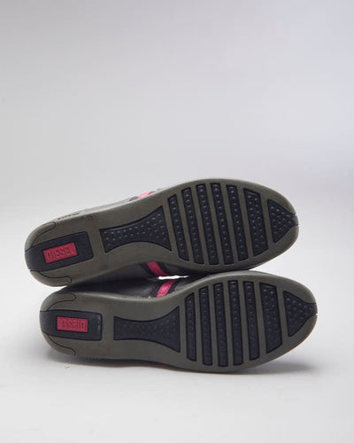 Vintage Y2K Diesel Boxing Boots - UK 4