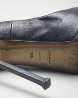 Vintage Yves Saint Laurent Round Toe Platform Heels - UK 3.5