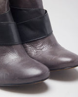 Vintage Y2K Fly London Buckle Ankle Boots - UK 5