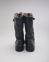 Vintage 90's Dr Martens Long Ribbon Boots - UK 6