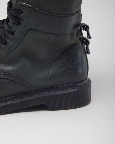 Vintage 90's Dr Martens Long Ribbon Boots - UK 6