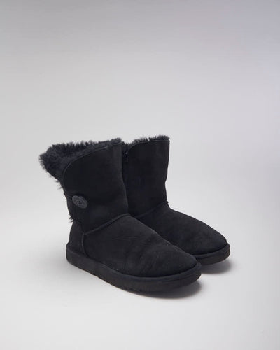 UGG Fur Lined Ankle Boots - UK 5.5