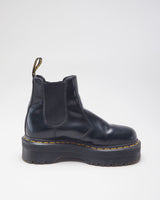Dr Martens Patent Leather Chelsea Chunky Boots - UK 4