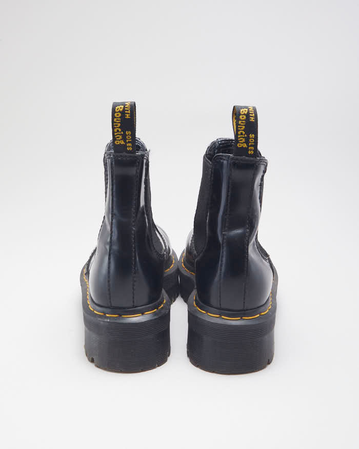 Dr Martens Patent Leather Chelsea Chunky Boots - UK 4