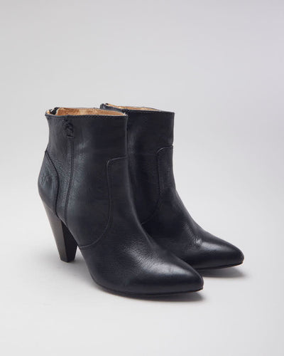 Vintage Frye Jennifer Women's Leather Ankle Boots - UK 6